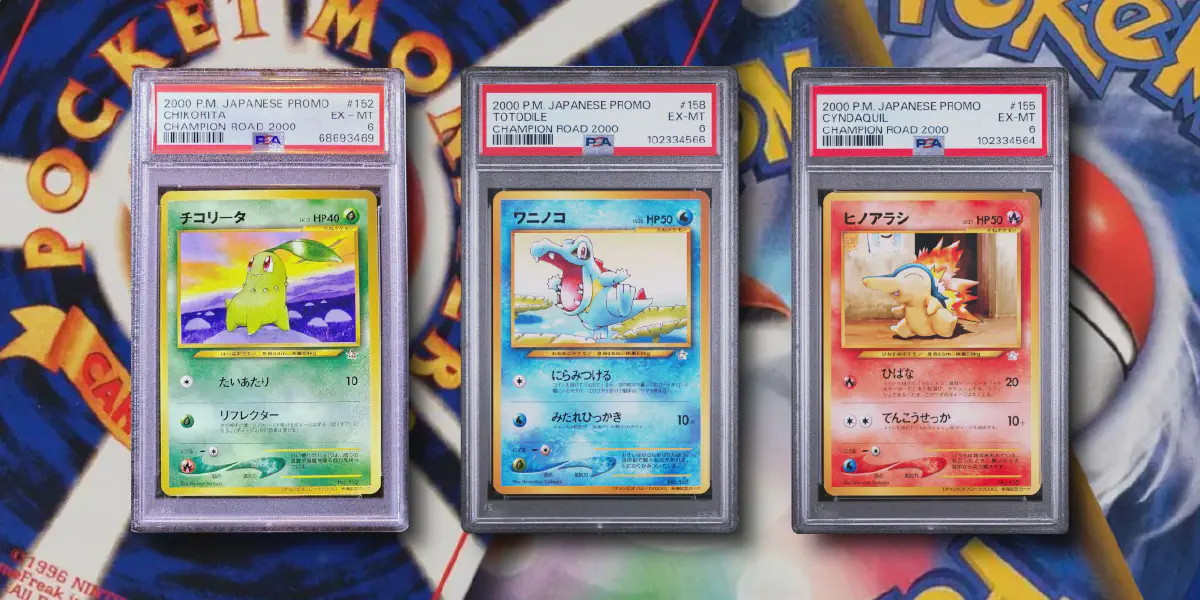 PSA 6 Champion Road 2000 Trio