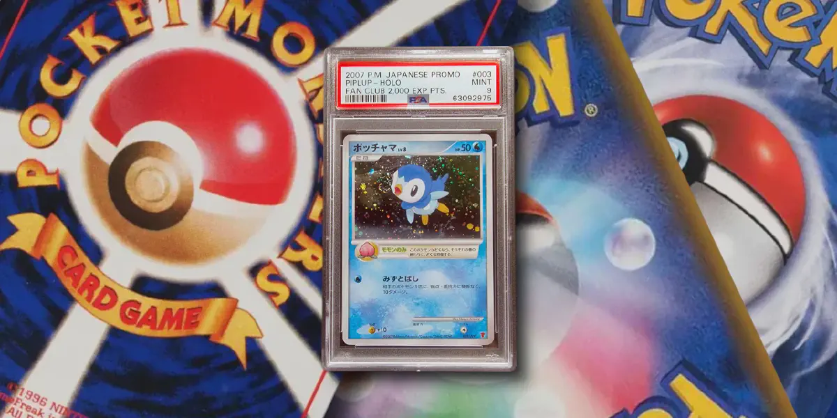 PSA 9 Fan Club Piplup