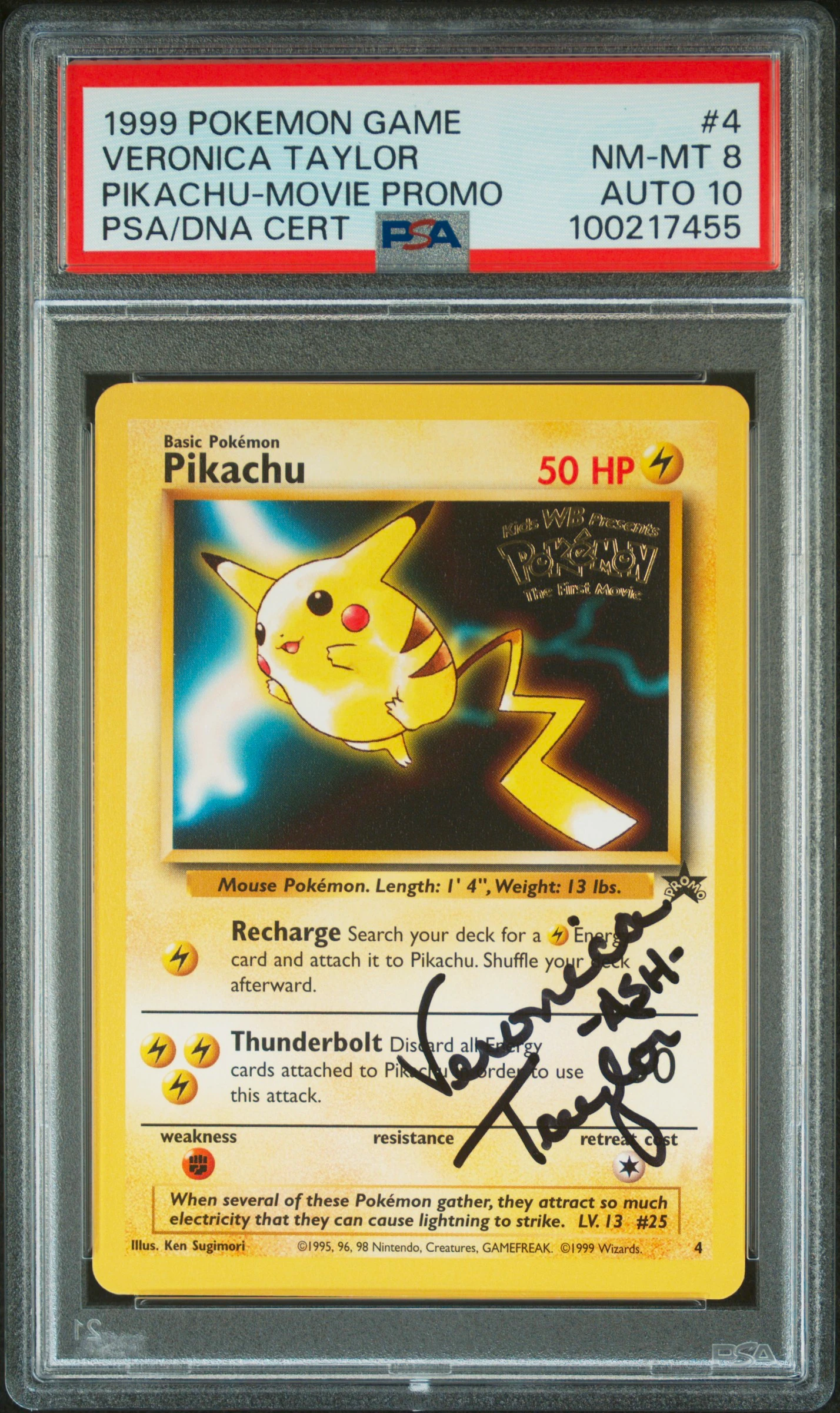 Signed Pikachu