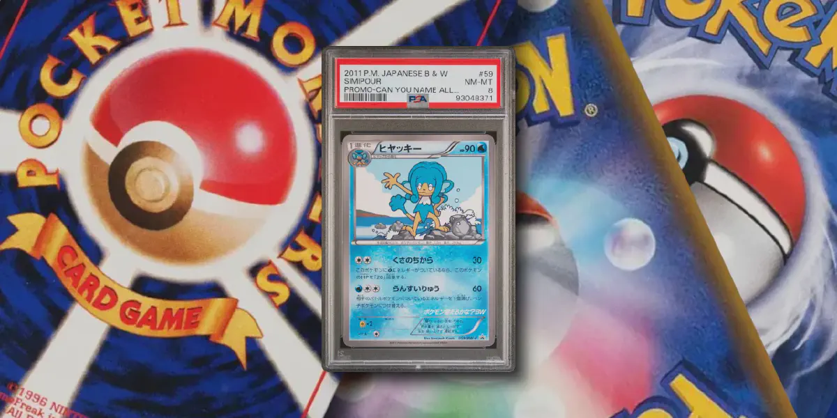 Simipour Can You Name All the Pokemon BW CD Promo